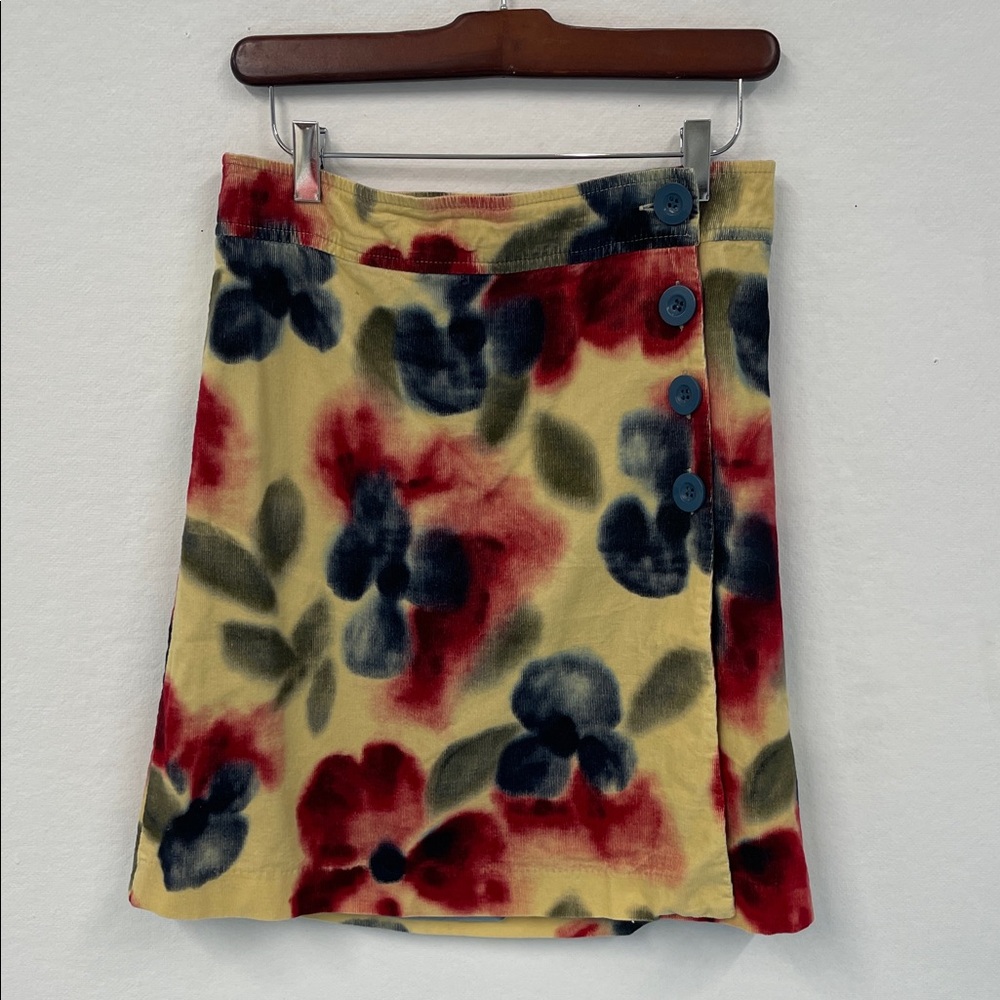 Anthropologie Floral Skirt